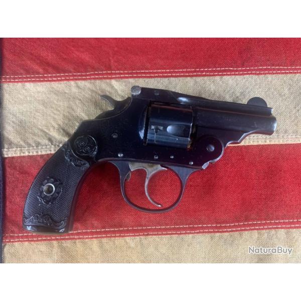 Revolver Iver Johnson Subnose DA 32 tardif