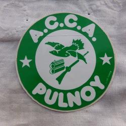 autocollant chasse A.C.A. Pulnoy 54