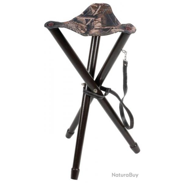 Sige trpied JANUEL anzieux bois assise camo 65cm