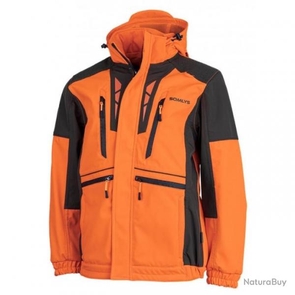 Somlys Veste de Chasse Softshell Impermable et Chaude