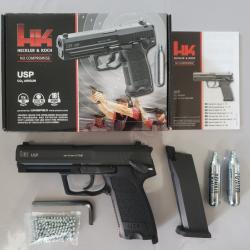 Pistolet HK USP 4.5 BB's Blowback CO2 - Umarex