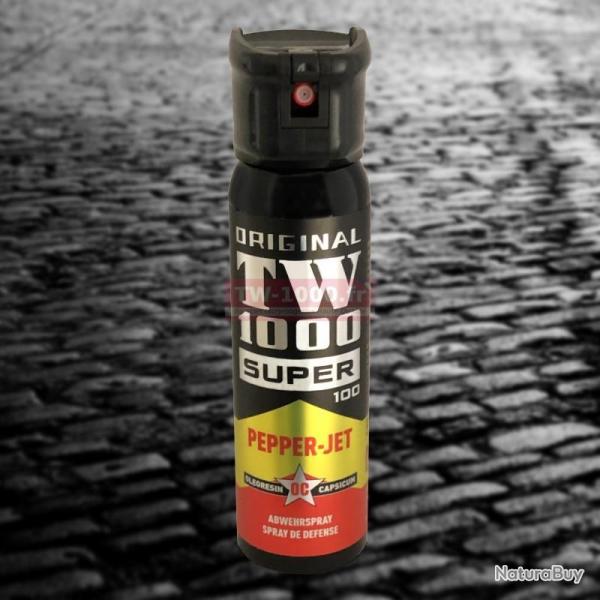 Bombe lacrymogne Pepper-Jet "SUPER 100" 100 ml