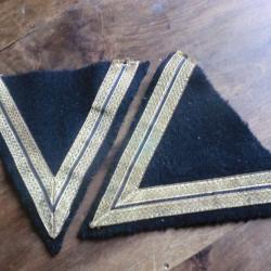 paire chevron de manche  armée