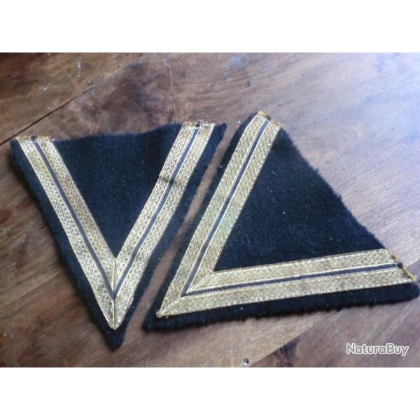 paire chevron de manche  arme