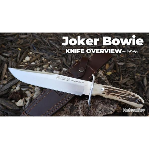 Joker CC-139 Couteau de chasse Bowie