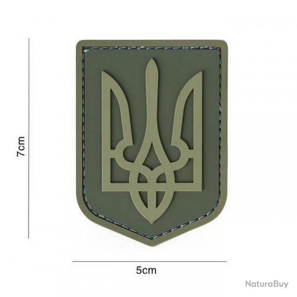 Patch 3D PVC Arme Ukrainienne Kaki