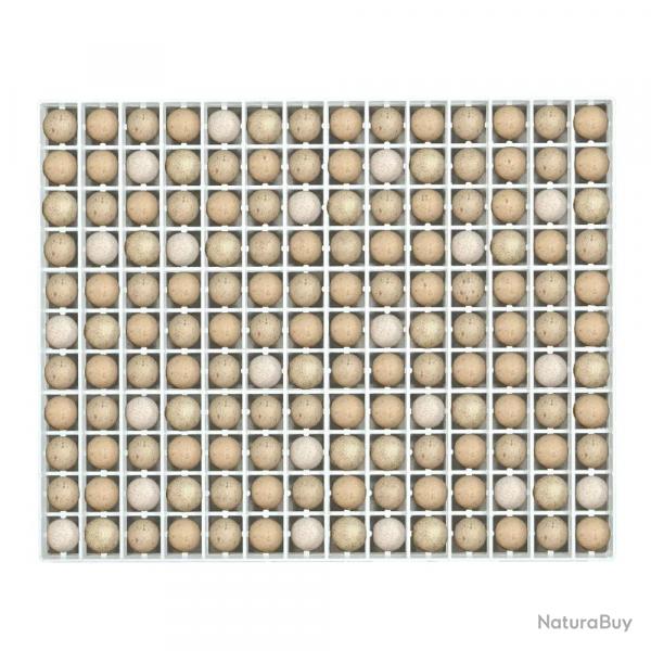 Panier d'incubation 154 oeufs de perdrix TR154