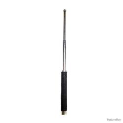 Matraque télescopique acier chromé 52 cm