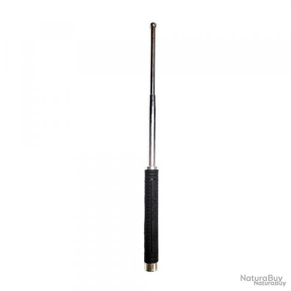Matraque tlescopique acier chrom 52 cm