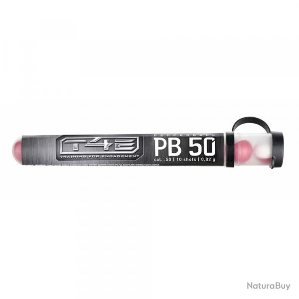 Tube 10 billes poivre rouge OC cal.50