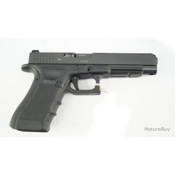 Pistolet Glock 34 gen4 9X19 avec kit ZEV 5.5&quot; compens&eacute;