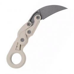 Couteau Karambit CRKT Provoke (stonewashed), Couleur blanc