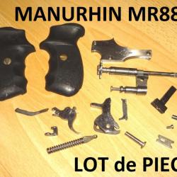 DERNIER LOT de pièces revolver MANURHIN MR88 MANURHIN MR 88 calibre 38 - VENDU PAR JEPERCUTE(TST20)