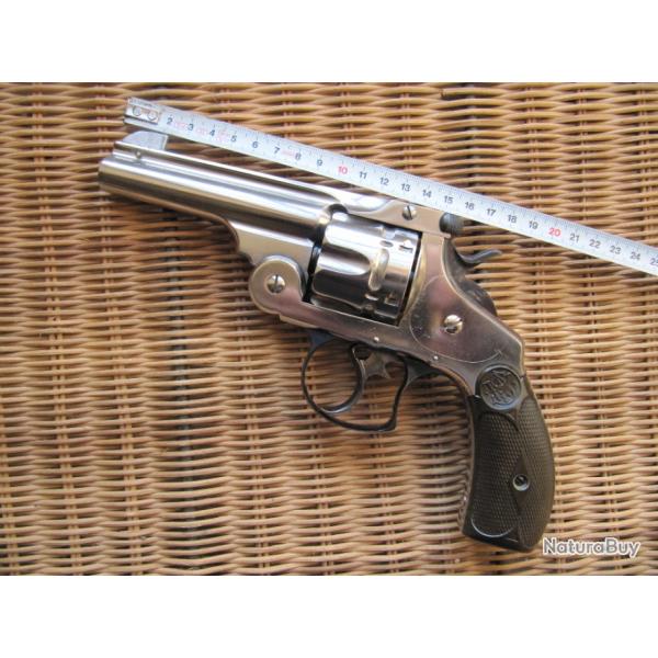 Smith Wesson  Nickel Double action 44 Russian