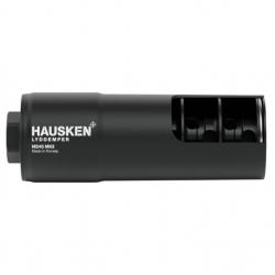 Moderateur de son Hausken Mini 45 Cal.22 avec adaptateur 1/2p x20 UNF