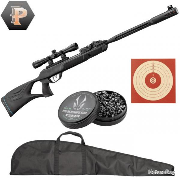 Gamo Roadster IGT 10xGen2 + lunette 4x32 WR + plombs + cibles + fourreau