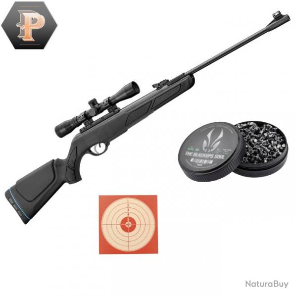 Carabine GAMO SHADOW IGT + 4x32 WR Cal.4,5mm + plombs + cibles