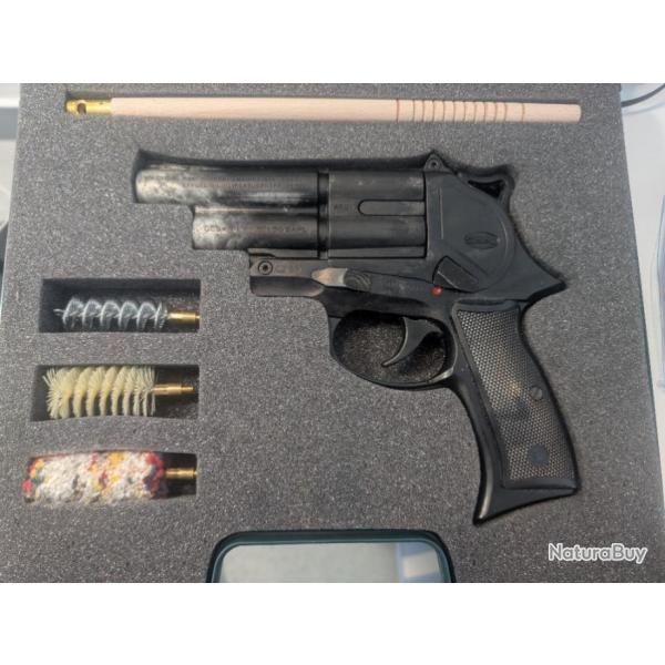 [+7 cartouches GRATUITES] Pistolet Gomme cogne GC 54 Double Action cal. 12/50