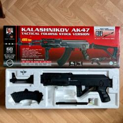 ak47 airsoft aeg tactical folding stock version