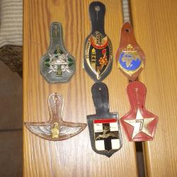 lot de six pucelles regimentaire