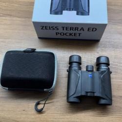 JUMELLES ZEISS TERRA ED POCKET 8X25 - NOIR