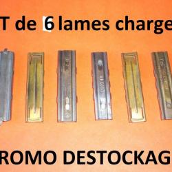 lot 6 lames de chargeur DIVERS - VENDU PAR JEPERCUTE (D9T560)