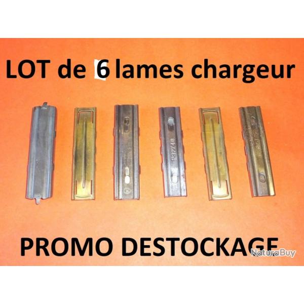 lot 6 lames de chargeur DIVERS - VENDU PAR JEPERCUTE (D9T560)