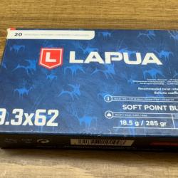 LAPUA MEGA 9.3X62 285 GRAINS