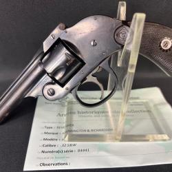 HARRINGTON RICHARDSON HAMMERLESS cal 32sw short
