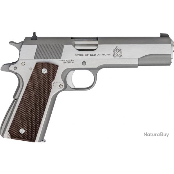 Pistolet SPRINGFIELD Armory 1911 Mil-Spec Inox - 5" - 45 ACP