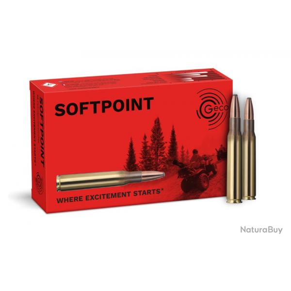 1 Boite de Balles Geco 30-06 Soft Point 170gr