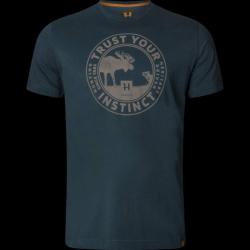 T-SHIRT HARKILA MOOSE S/S DARK NAVY