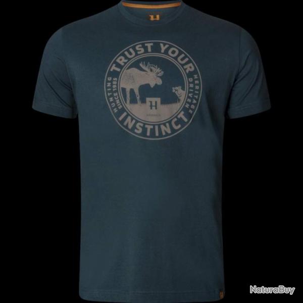 T-SHIRT HARKILA MOOSE S/S DARK NAVY