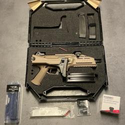 Ensemble complet Airsoft gun ASG Scorpion EVO 3 A1 FDE