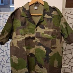 Chemise TTA militaire armée française camouflage CE Taille 46/46