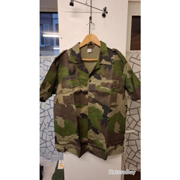 Chemise TTA militaire arme franaise camouflage CE Taille 46/46