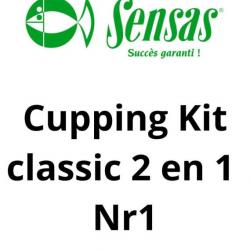 SENSAS SAV CUPPING KIT CLASSIC 2 EN 1 BRIN NR 1 SENSAS