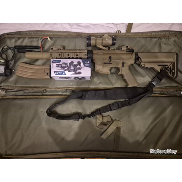 Replique airsoft M4 colt full metal + accessoires