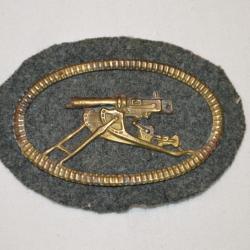 INSIGNE ALLEMAND DE MITRAILLEUR-GUERRE 1914/1918-GERMAN MACHINE GUN BADGE 1° WW-MASCHINENGEWEHR