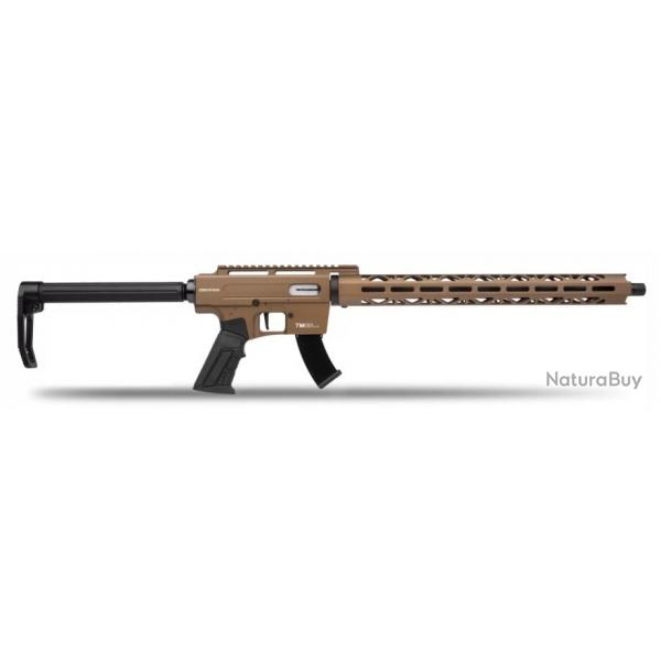 Carabine semi-automatique DERYA TM22 FDE 18" cal.22 lr