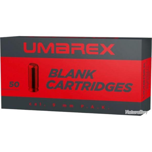 CART 9 MM PAK A BLANC UMAREX X 50