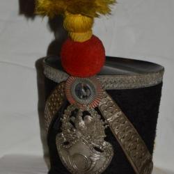 SHAKO OFFICIER GARDE NATIONALE MODELE 1830-MONARCHIE DE JUILLET-LOUIS PHILIPPE