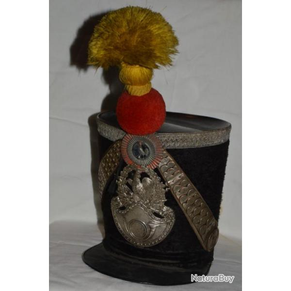 SHAKO OFFICIER GARDE NATIONALE MODELE 1830-MONARCHIE DE JUILLET-LOUIS PHILIPPE