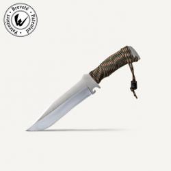 TX BOWIE Paracorde woodland camo - WILDSTEER