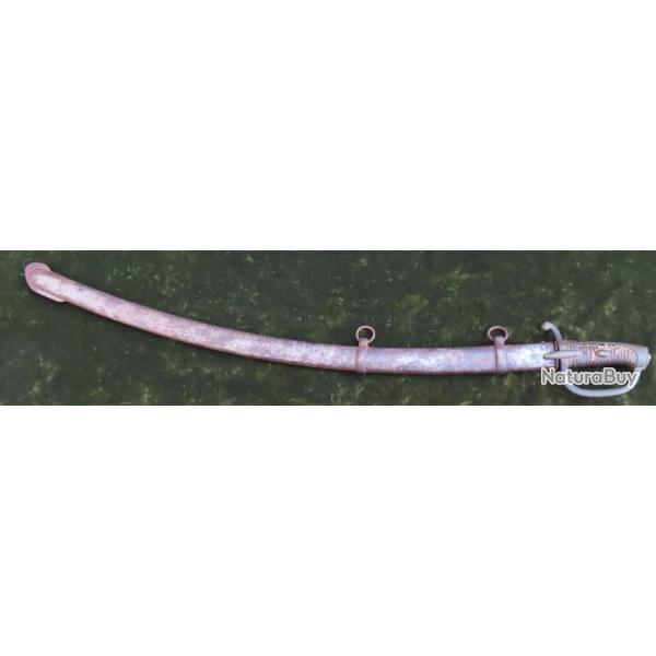 Sabre de cavalerie lgre modle AN XI  modifi restauration