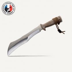 Machette JUNGLE Lame brossée - WILDSTEER