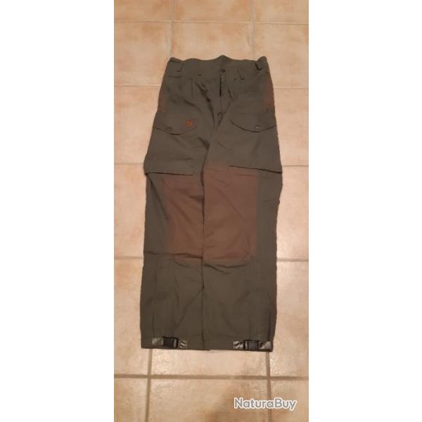 Pantalon FJALL RAVEN. FOREST.       TAILLE 48.Avec cire.