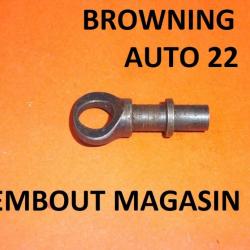 embout acier tube magasin BROWNING AUTO22 calibre 22lr auto 22 - VENDU PAR JEPERCUTE (D23B904)