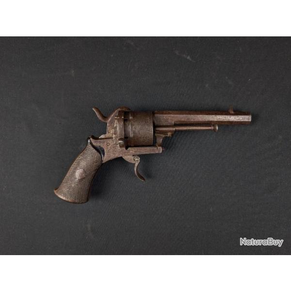 Revolver systme Lefaucheux calibre 9mm  broche