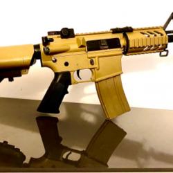 AR15 court airsoft tan Armalite M15 A4